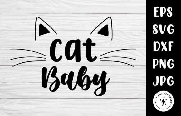 Cat Baby, SVG Graphic Review