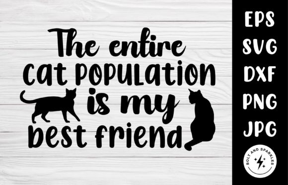 Cat Population is My Best Friend, SVG