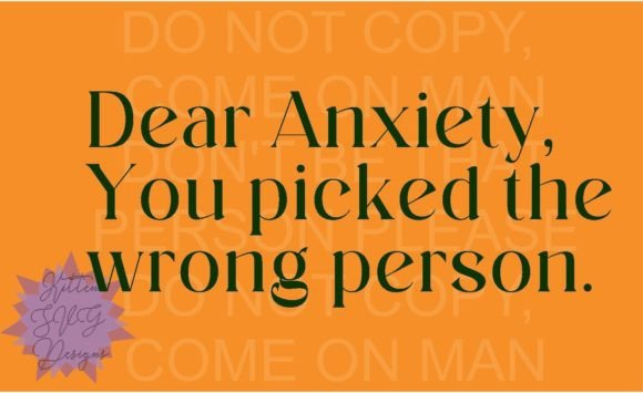 Dear Anxiety