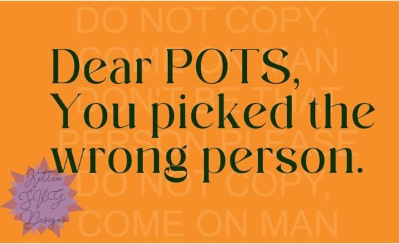 Dear POTS: A Bold Embroidery Statement
