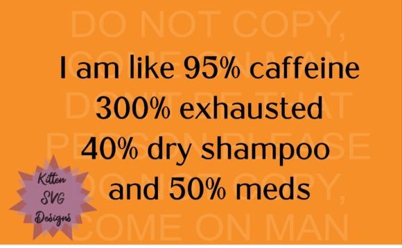 Exhausted: A Bold Embroidery Design