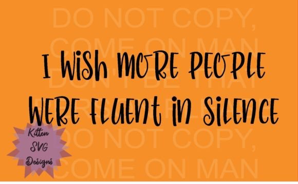 I Wish More People
