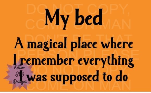 My Bed: A Bold Embroidery Design