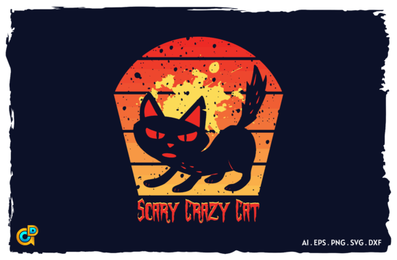 Scary Crazy Cat