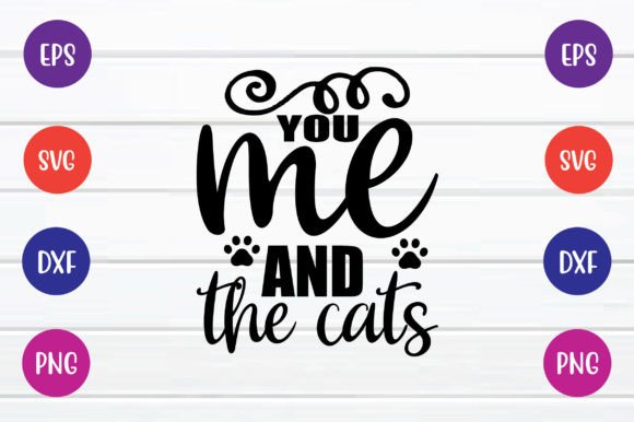 You Me and the Cats Free Design